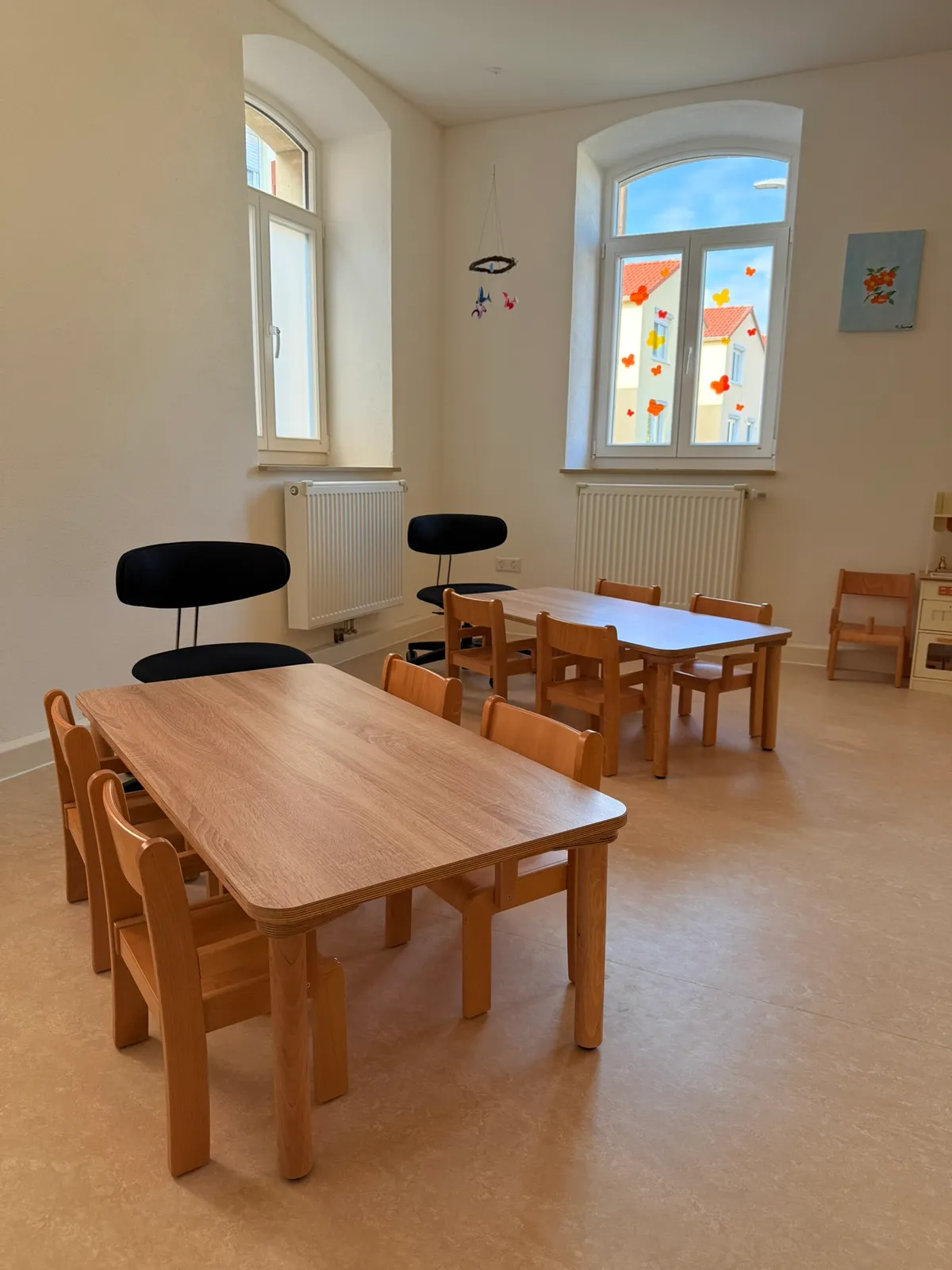 Essbereich des Kindernests Zauberkiste