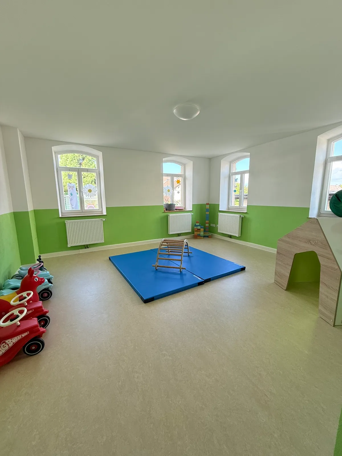 Weiterer Blick in den Bewegungsraum