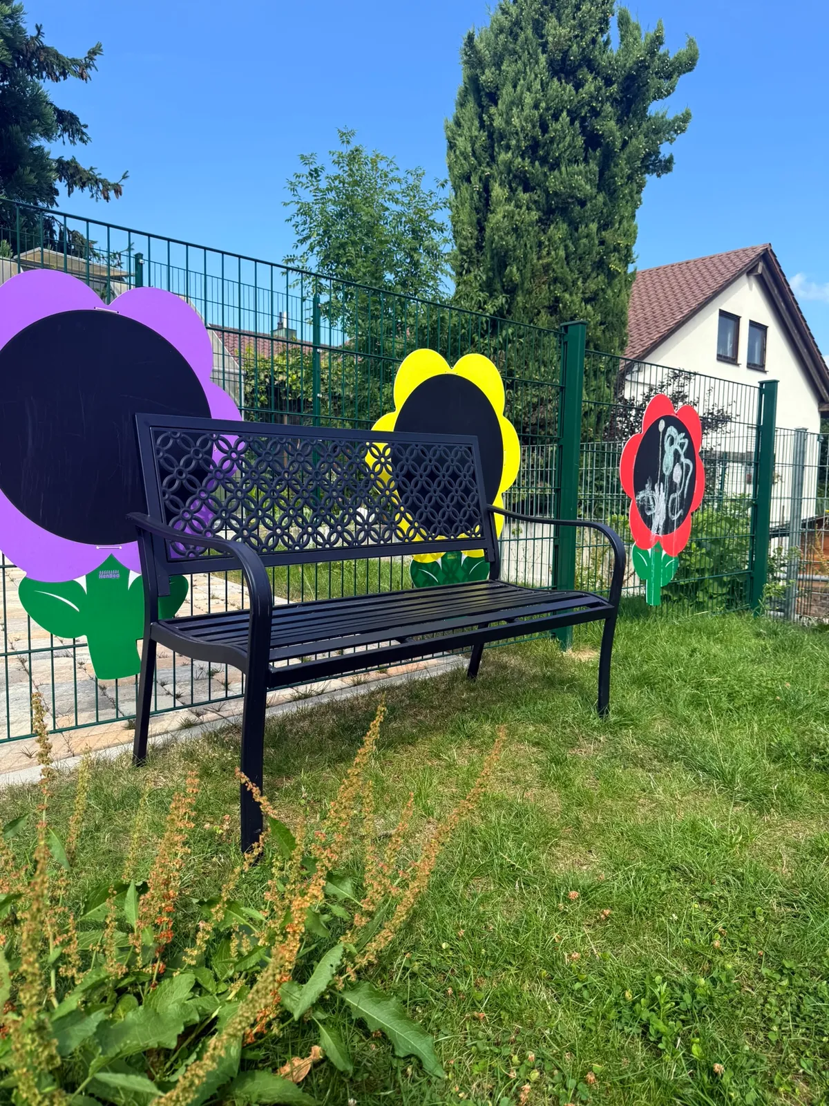 Gartenbereich des Kindernests Zauberkiste